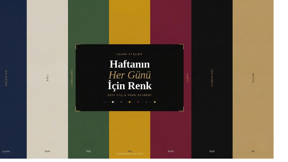 Haftanın Her Günü İçin Renk Rehberi: 2026'da Ne Giyin?