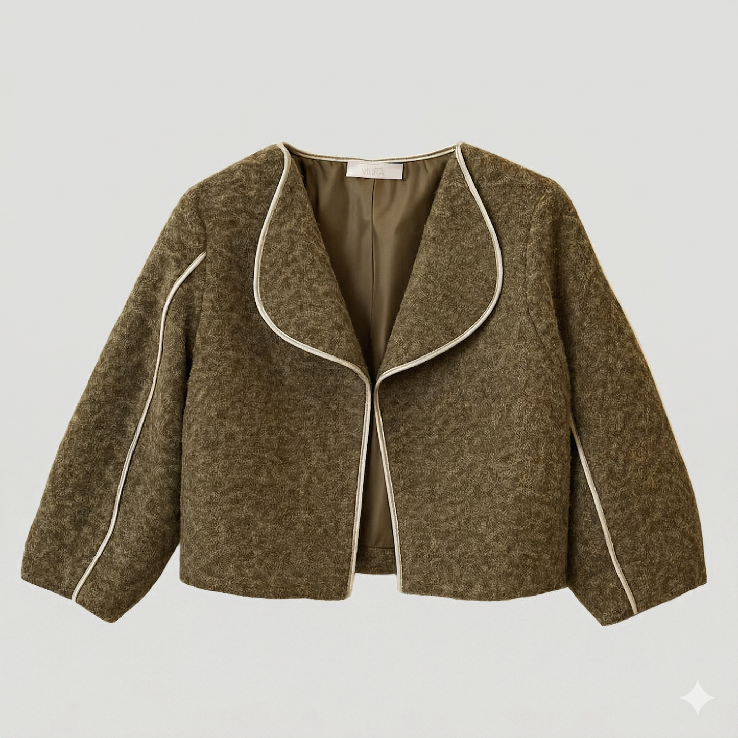 Xaki Balon Qol Qaşe Jaket